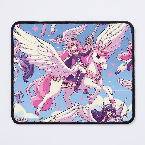 Item preview, Heroes riding unicorns designed and sold by Silbays.