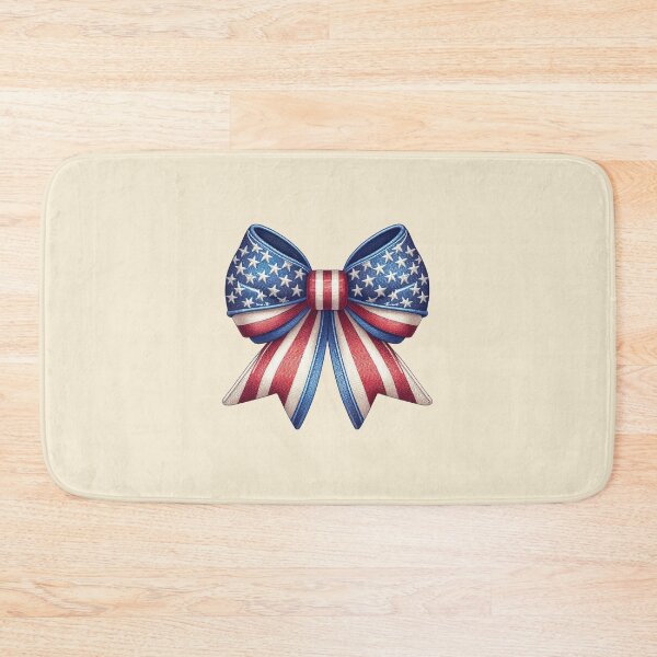 Item preview, American Flag Girly 4Th Of July, Coquette Aesthetic Bow  designed and sold by CozyLightsStore.