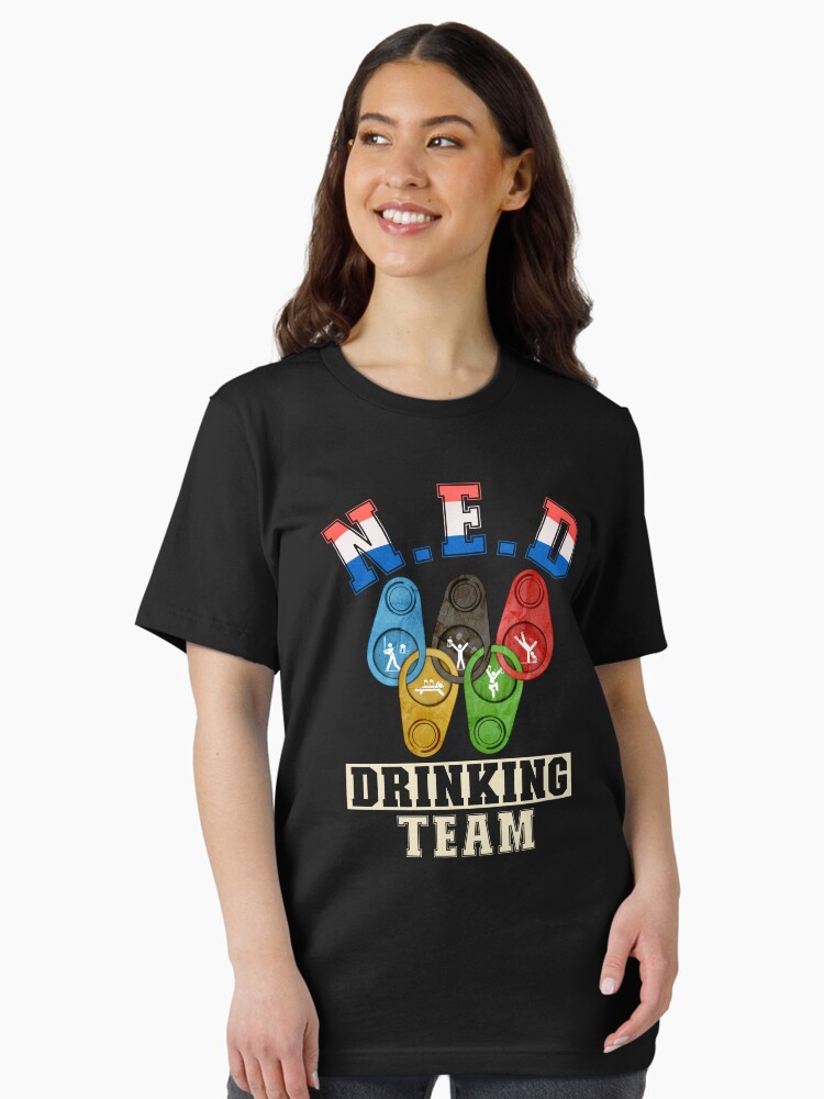 Thumbnail 2 of 7, Essential T-Shirt, Funny Netherland Olympic Drinking Team designed and sold by Tshirtart.
