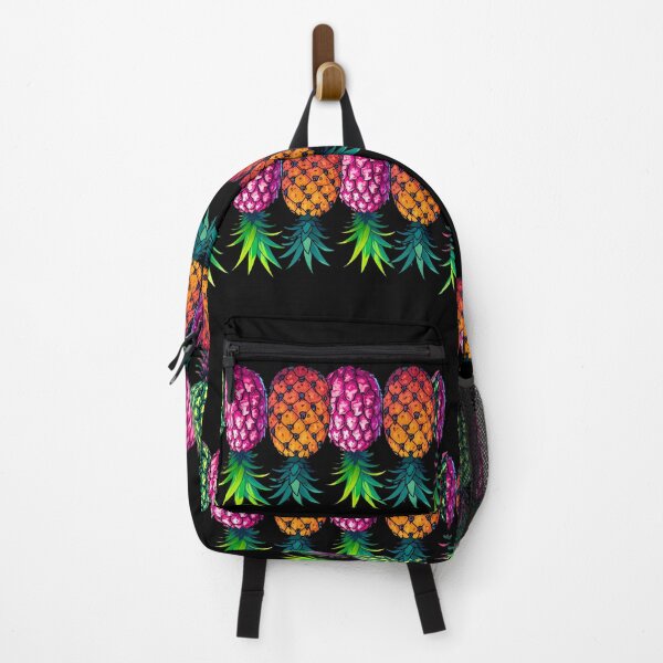 Item preview, Upside Down Pineapples | Border | Black designed and sold by JLEmporium.