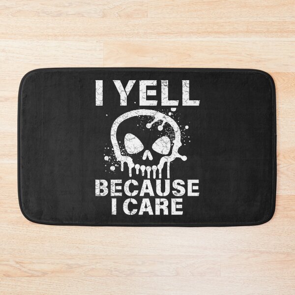 Item preview, I Yell Because I Care  designed and sold by CreepyCornerArt.