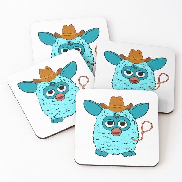 Item preview, Light Blue Cowboy Furby designed and sold by Animals-by-JB.