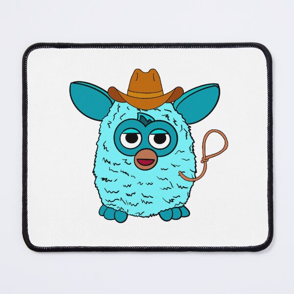 Item preview, Light Blue Cowboy Furby designed and sold by Animals-by-JB.