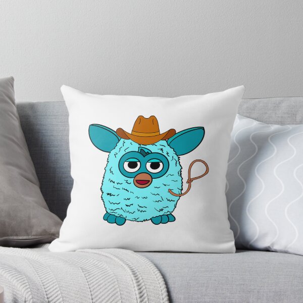 Item preview, Light Blue Cowboy Furby designed and sold by Animals-by-JB.