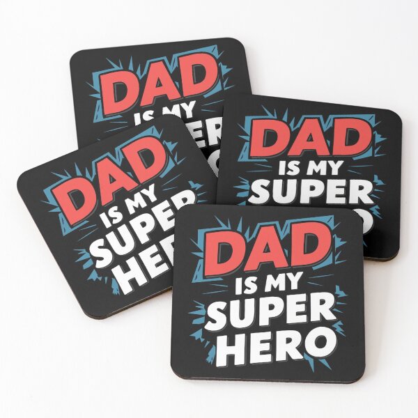 Item preview, Dad is my super hero designed and sold by nimmitrends.