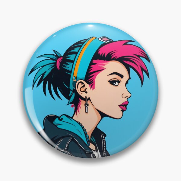 Item preview, Punk Alt Girl Profile designed and sold by MadnessEnvelope.