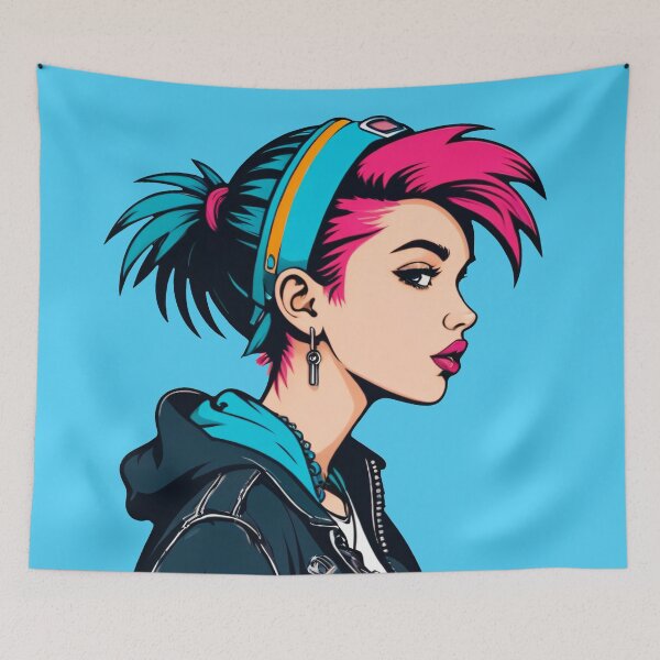 Item preview, Punk Alt Girl Profile designed and sold by MadnessEnvelope.