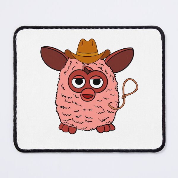Item preview, Cherry Red Cowboy Furby designed and sold by Animals-by-JB.