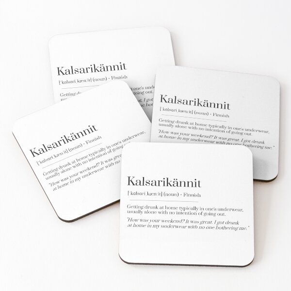 Item preview, Kalsarikannit designed and sold by sleepycee.