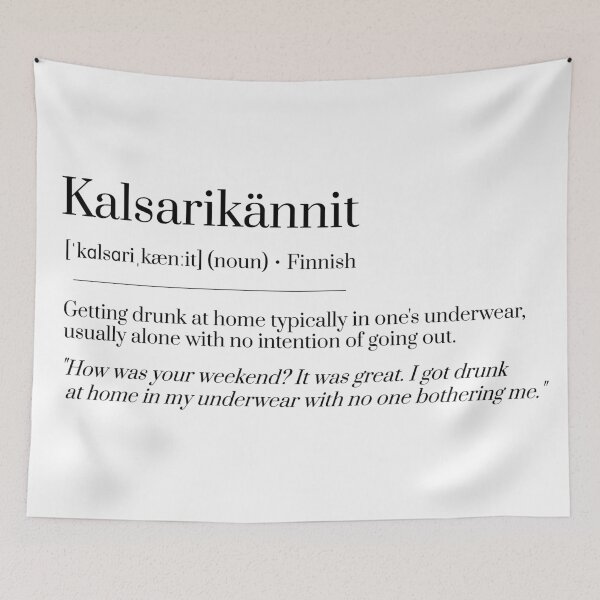 Item preview, Kalsarikannit designed and sold by sleepycee.