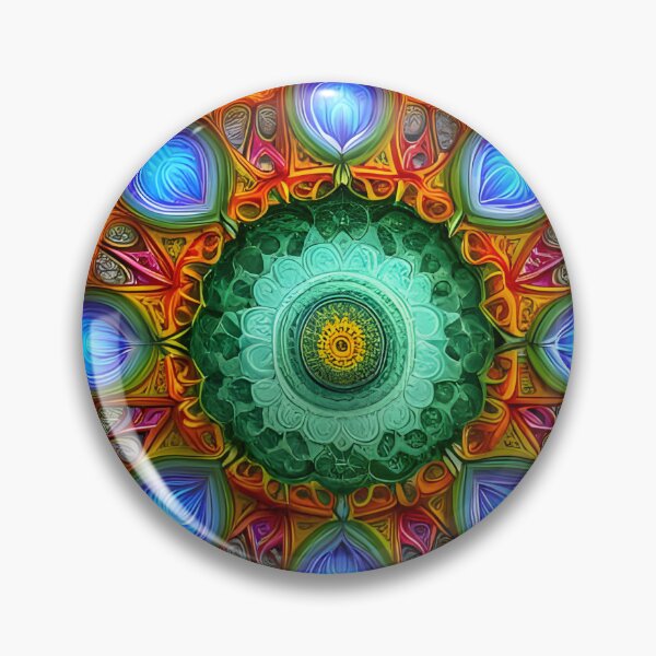 Item preview, Lotus Flower Mandala with Vibrant Colors designed and sold by MandalasShops.