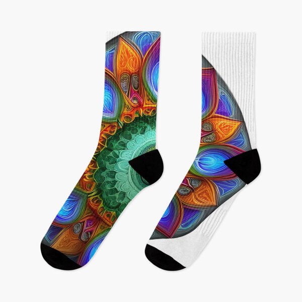 Item preview, Lotus Flower Mandala with Vibrant Colors designed and sold by MandalasShops.
