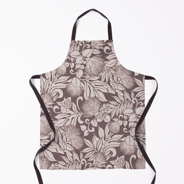 Item preview, Hawaiian Botanincal Bark Cloth Kukui Nut Brown designed and sold by J Marielle Designs.