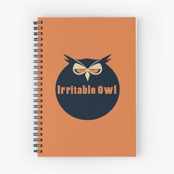 Item preview, Irritable Owl Nocturnal Bird designed and sold by SweetClicks123.