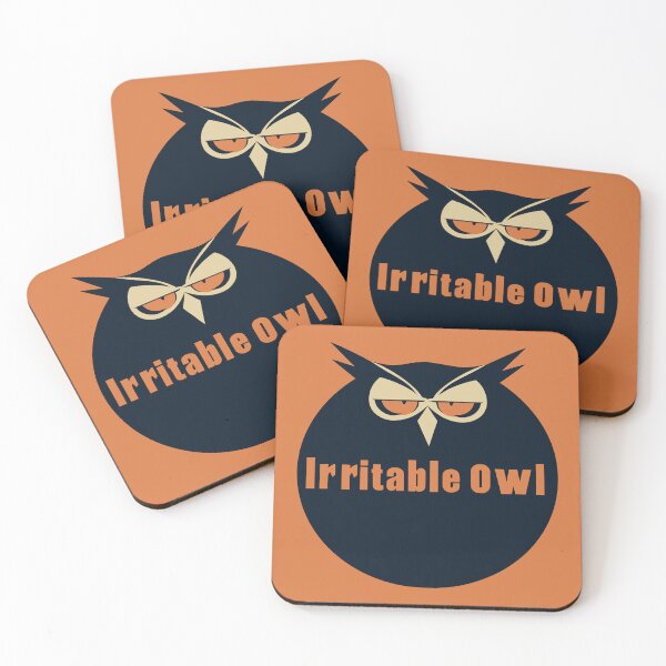 Item preview, Irritable Owl Nocturnal Bird designed and sold by SweetClicks123.