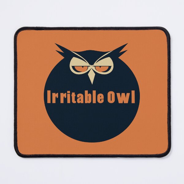 Item preview, Irritable Owl Nocturnal Bird designed and sold by SweetClicks123.