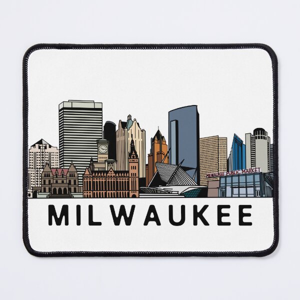 Item preview, Milwaukee Skyline designed and sold by fiberandgloss.
