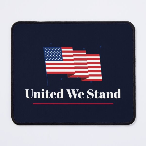 Item preview, United We Stand – Patriotic American Flag USA Pride Shirt designed and sold by PNW Tees & More.