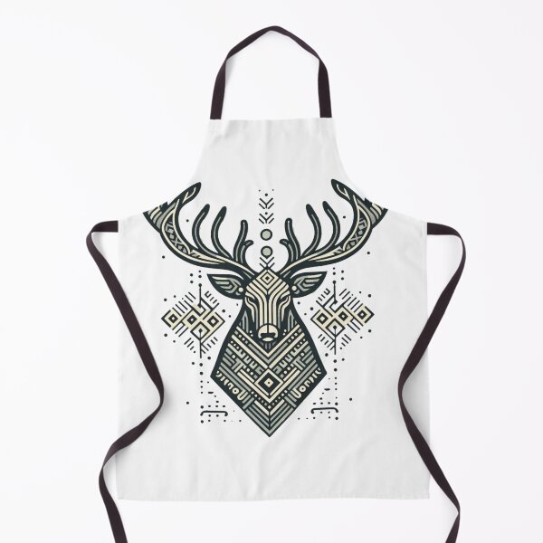 Item preview, Scandinavian Style Deer Artwork - Enhance Your Space with Nordic Elegance designed and sold by MiszungART.