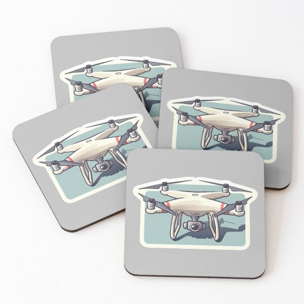 Item preview, High-Tech Flight: Modern Drone Sticker designed and sold by DDDesigns24.