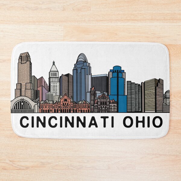 Item preview, Cincinnati Skyline designed and sold by fiberandgloss.