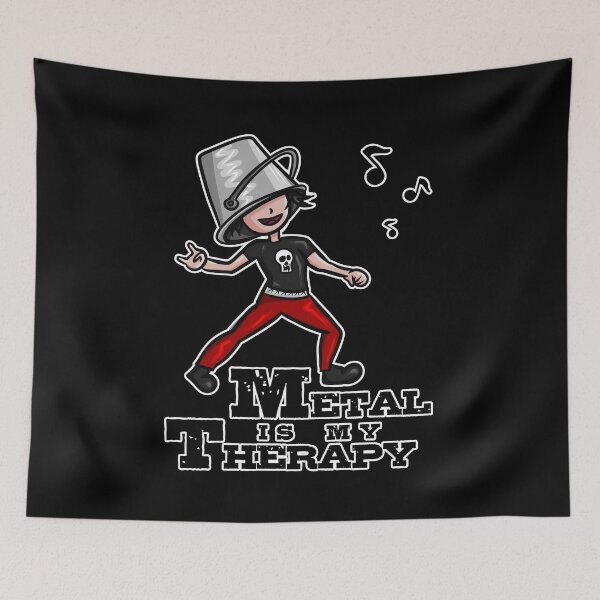 Item preview, Metal is My Therapy, Find Your Calm designed and sold by impressionofmel.