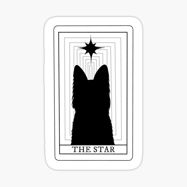 Artikel-Vorschau von Die Star Tarot Karte, designt und verkauft von sevenspellsco.