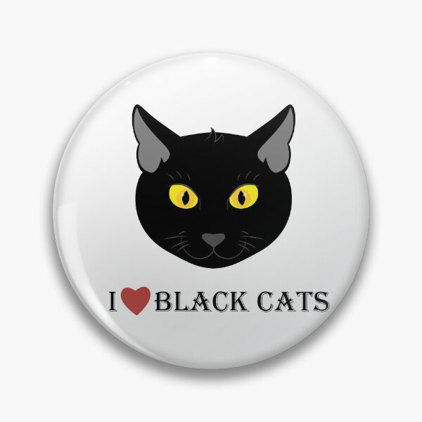 Item preview, I Heart Black Cats designed and sold by abxxyz123.
