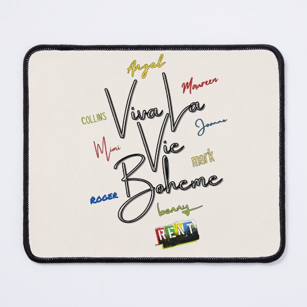 Item preview, La Vie Boheme - Rent Musical Design 2 designed and sold by Think In Scenes.