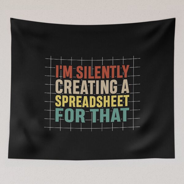 Item preview, Funny Accountant | I'm Silently Creating A Spreadsheet designed and sold by tmerchtrends.