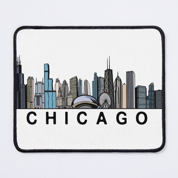 Item preview, Chicago Skyline designed and sold by fiberandgloss.