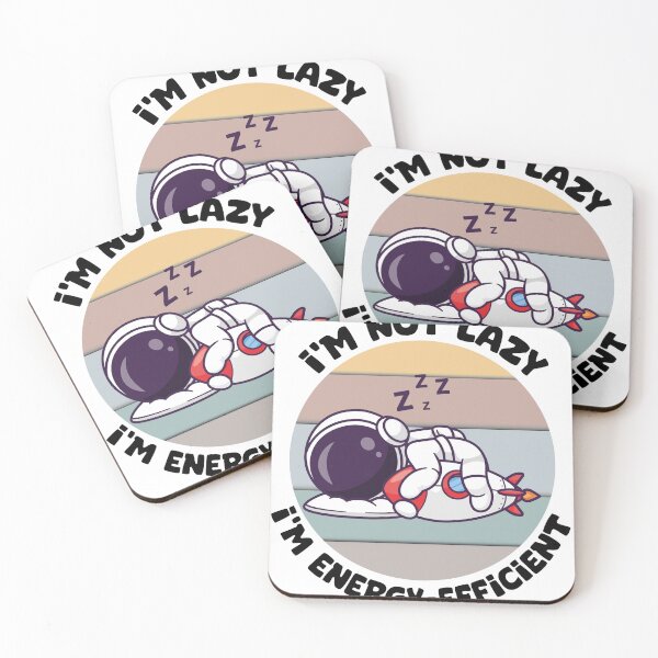 Item preview, I'm not lazy, I'm energy-efficient designed and sold by karim-rashed-94.