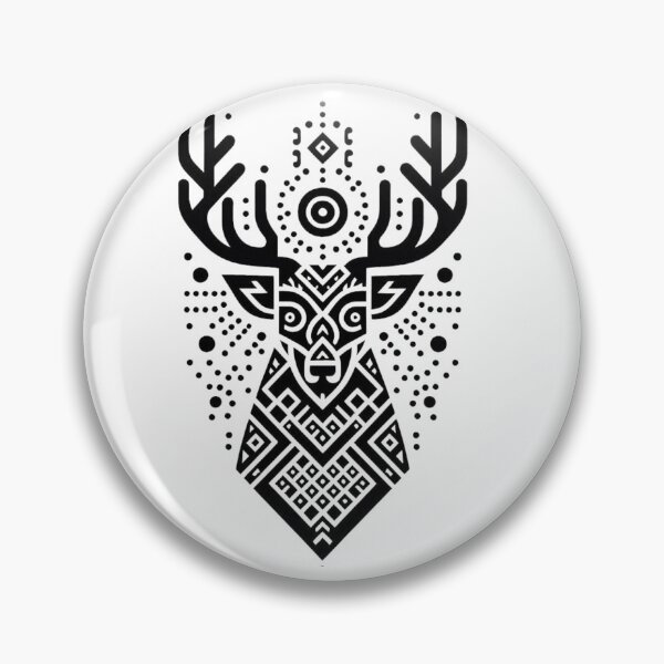 Aperçu de l'œuvre Illustration de cerf de style scandinave – Élégance nordique pour la décoration de la maison. créée et vendue par MiszungART.