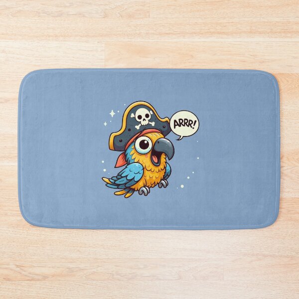 Item preview, Cute Pirate Parrot designed and sold by Vkinsify.