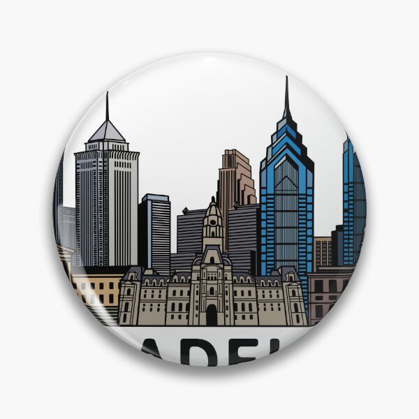 Item preview, Philadelphia Skyline designed and sold by fiberandgloss.