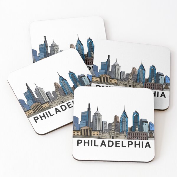 Item preview, Philadelphia Skyline designed and sold by fiberandgloss.