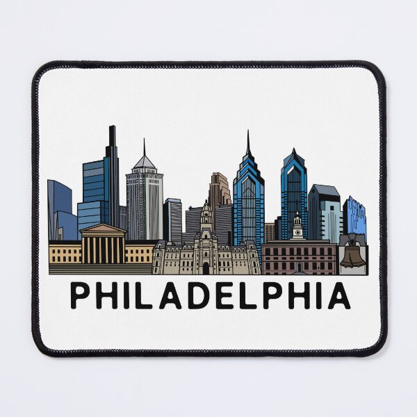 Item preview, Philadelphia Skyline designed and sold by fiberandgloss.