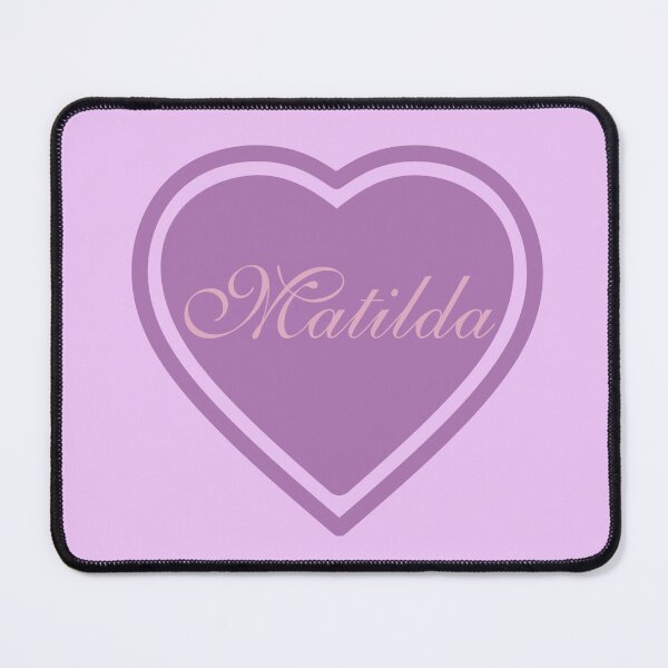 Item preview, Matilda Girl Name Purple designed and sold by Monika Howarth.