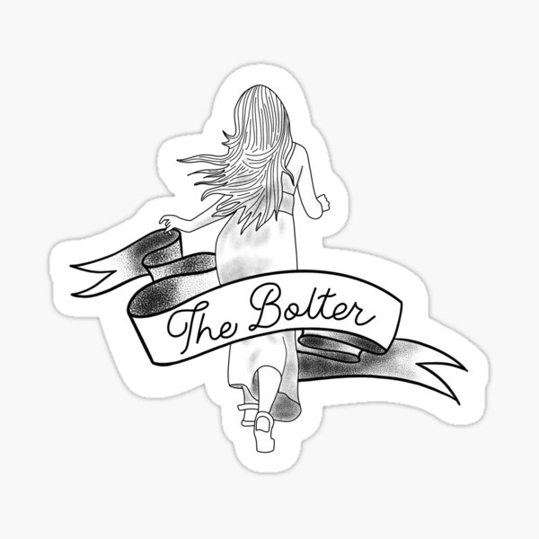 Item preview, The Bolter Taylor Swift The Tortured Poets Department Sticker designed and sold by rksmith93.