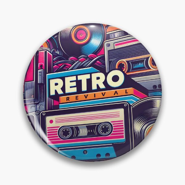 Item preview, Vibrant 80s retro design - perfect for adding vintage charm to any space! designed and sold by PandaTShirtShop.