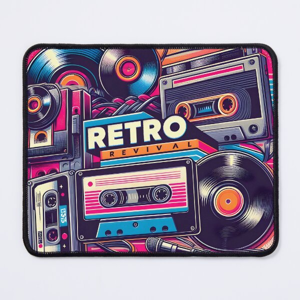 Item preview, Vibrant 80s retro design - perfect for adding vintage charm to any space! designed and sold by PandaTShirtShop.