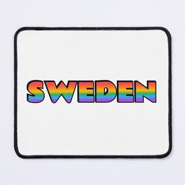 Item preview, Gay Sweden LGBTQ pride designed and sold by Inspirationmotivation.