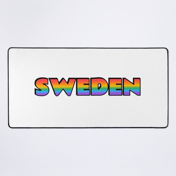 Item preview, Gay Sweden LGBTQ pride designed and sold by Inspirationmotivation.