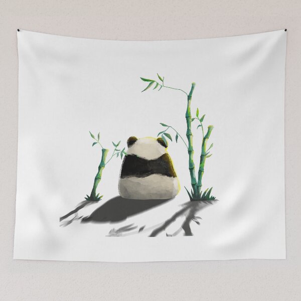 Item preview, Panda staring into the distance designed and sold by KaylasKards.