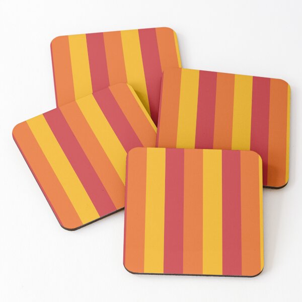 Item preview, Retro stripes warm colours designed and sold by TalBright.