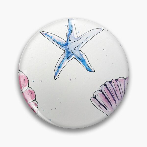 Item preview, Watercolor Beach Shells Collaboration designed and sold by elisewied.