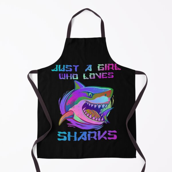 Item preview, Just a Girl Who Loves Sharks designed and sold by KamilKrzywinski.