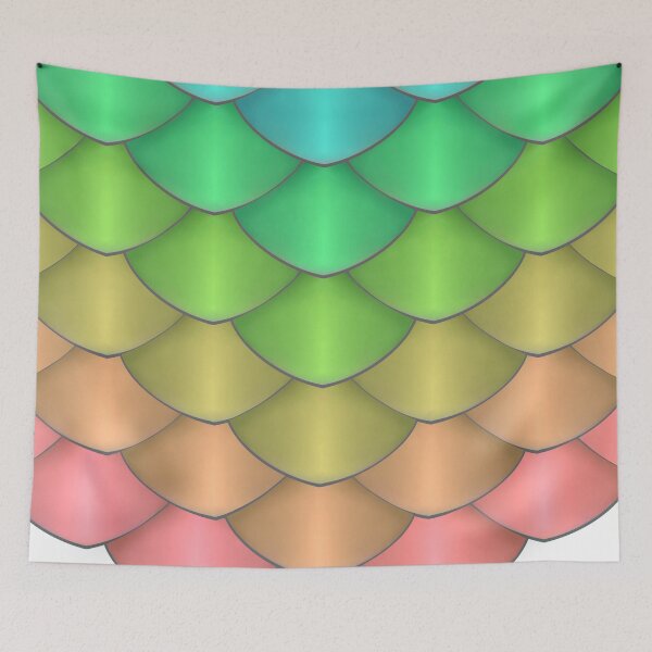 Item preview, Neon Rainbow Scales 2 designed and sold by lezell.