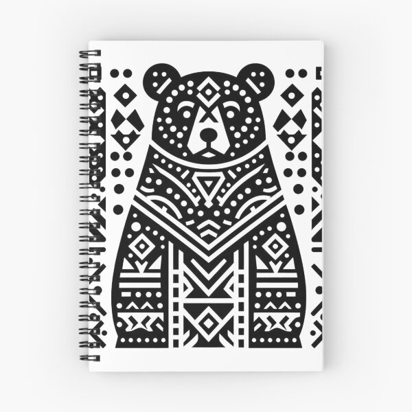 Item preview, Scandinavian Style Bear Artwork - Minimalist Nordic Home Decor designed and sold by MiszungART.