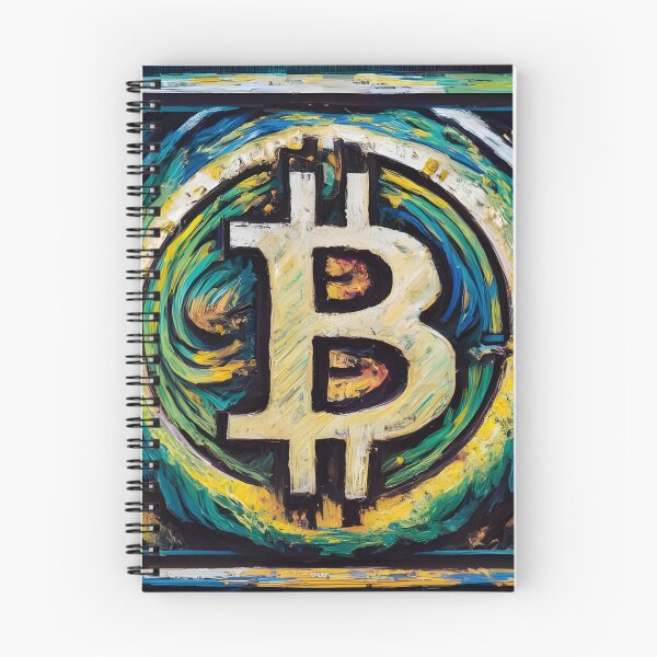 Item preview, bitcoin oil painting  designed and sold by metebf.